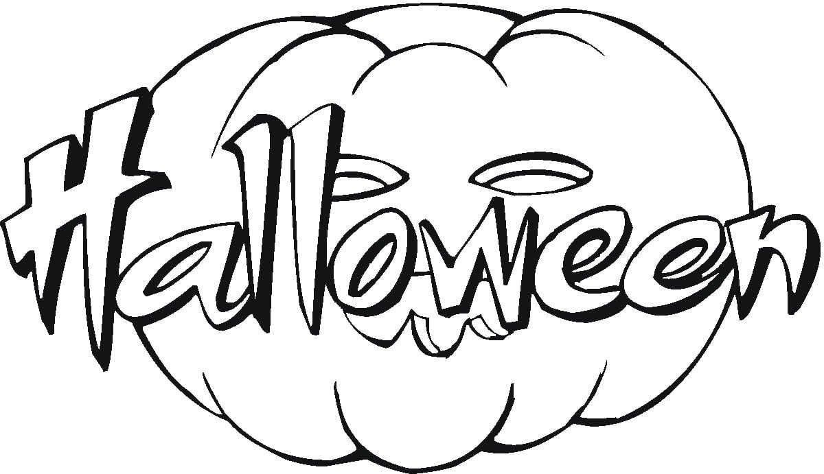 Happy Halloween 12 Coloring Page - Free Coloring Pages Online