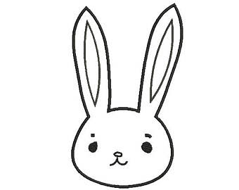 Free Free Bunny Head Outline Svg 433 SVG PNG EPS DXF File
