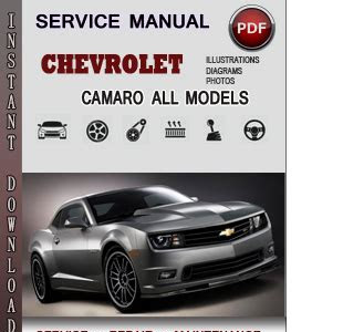 Download chevy camaro manual Kindle Unlimited PDF