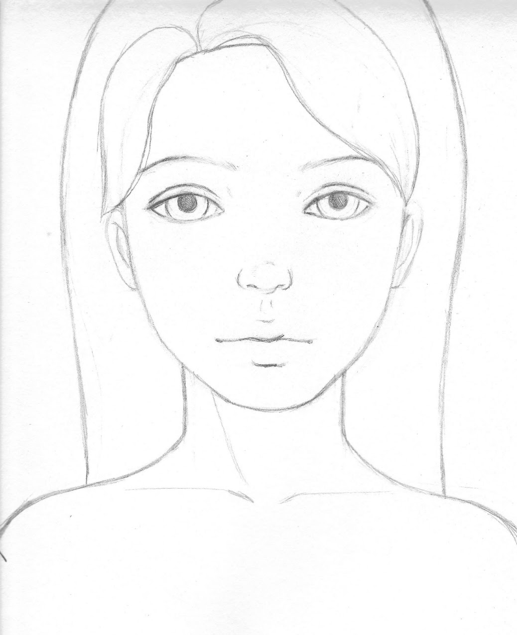 Free Easy Girl Drawing Download Free Clip Art Free Clip