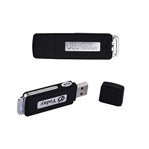 YODAY- Mini USB Flash Drive- USB Voice Recorder USB Digital Voice Recorder 8gb Flash Drive - Best Spy Voice Recorder for Meetings,