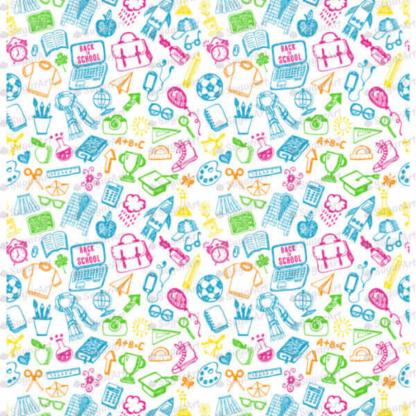 Back To School Background Sa05 Sugar Art