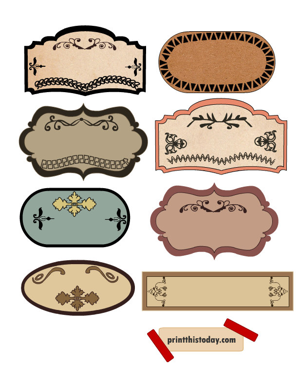 14 Free Printable Jar and Canning Labels & Tags