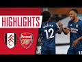Fulham vs Arsenal highlights