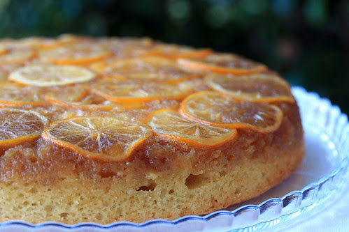 Meyer Lemon Upside-Down Cake