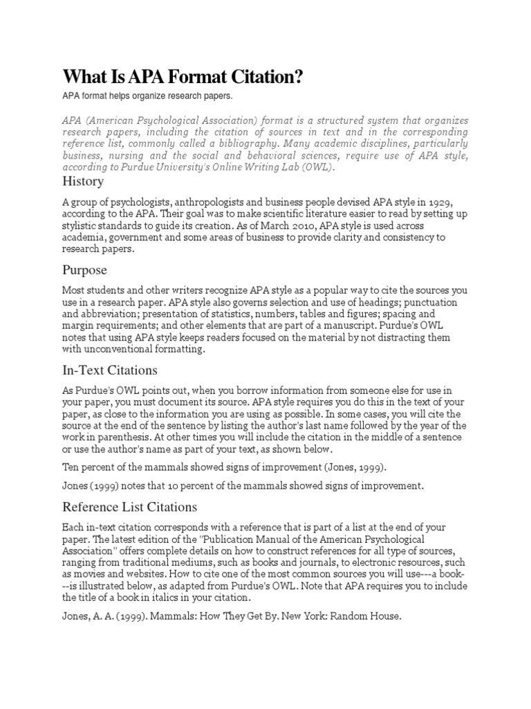 In a apa research paper main headings should not be