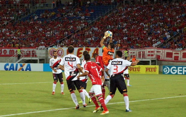 América-RN x Vitória, Arena das Dunas (Foto: Augusto Gomes/GloboEsporte.com)