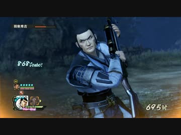 戦国無双4 ゴルゴ13っぽい武将作った 新武将13人目 Nicozon