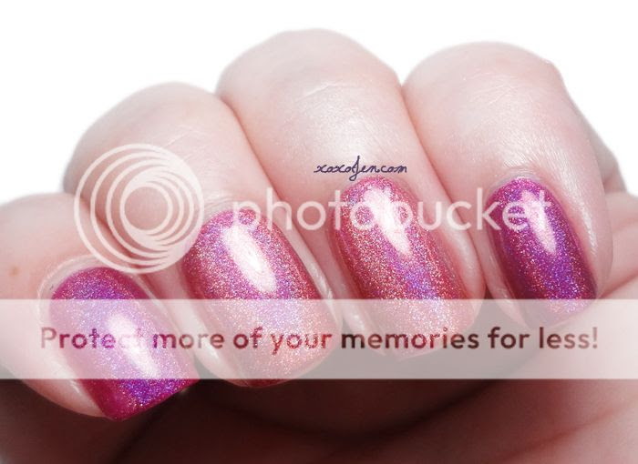 xoxoJen's swatch of Wyld Pixie and Tripindicular by Liquid Sky Lacquer