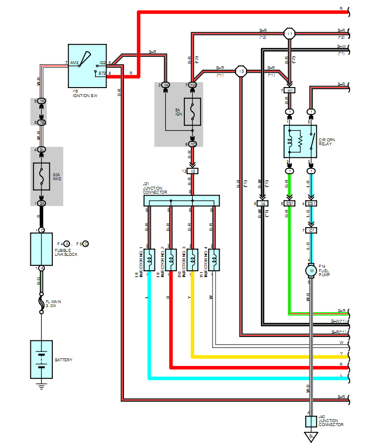 Schematic for fuel injection system? | Toyota Nation Forum
