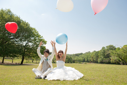 結婚式 二次会 ヘリウム風船お客様の声