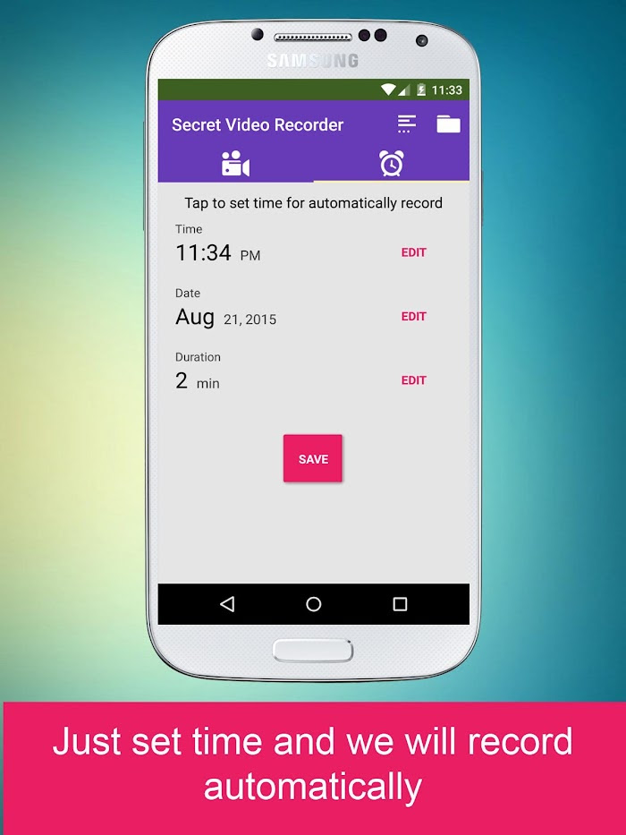  Secret Video Recorder Pro- screenshot 