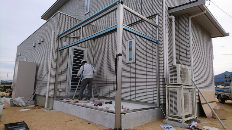 東かがわ中央店 東かがわ市 ｙ様邸 サンムーム工事 東かがわ中央店 Madoショップ 香川版