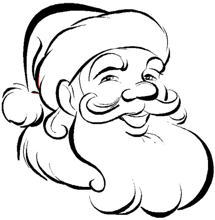 Free Santa Claus Outline Download Free Clip Art Free Clip