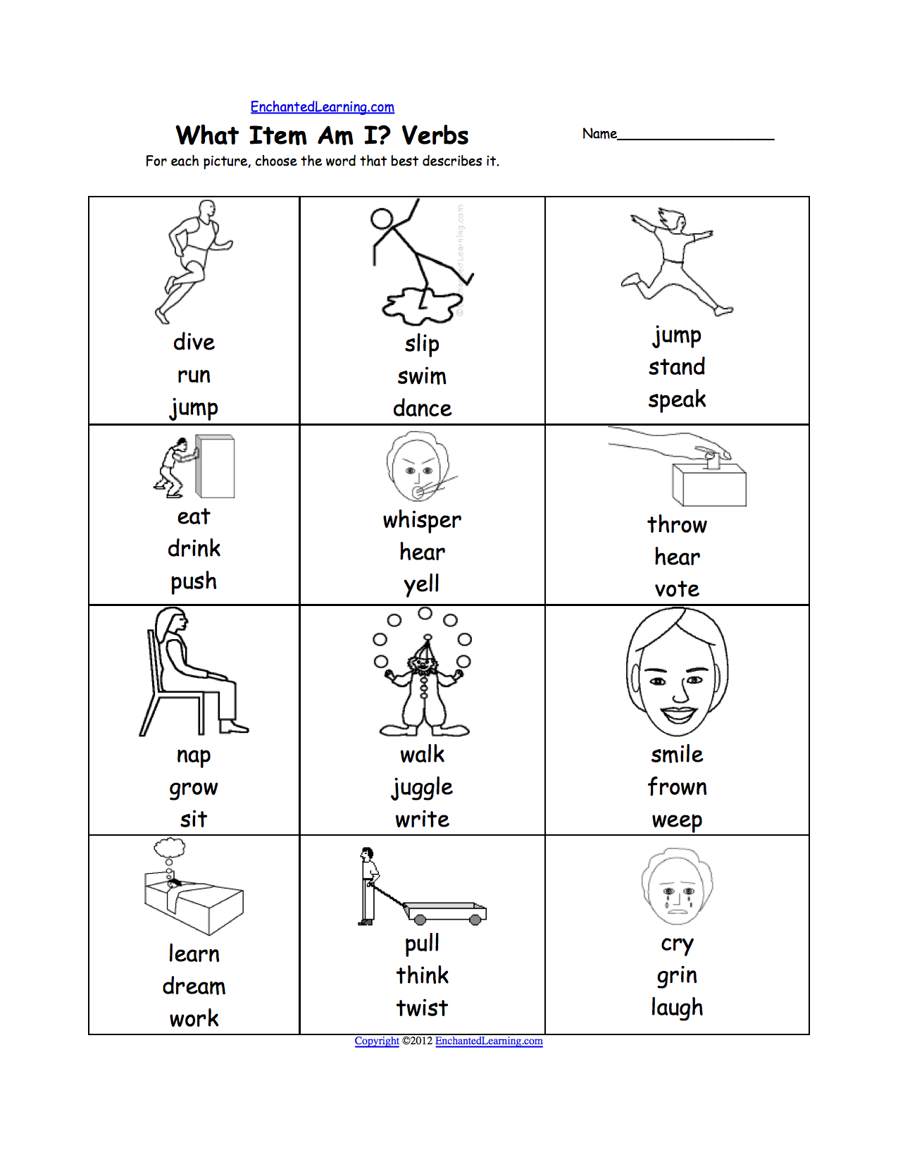 what is a verb year 3 - I just found this site and I am very impressed