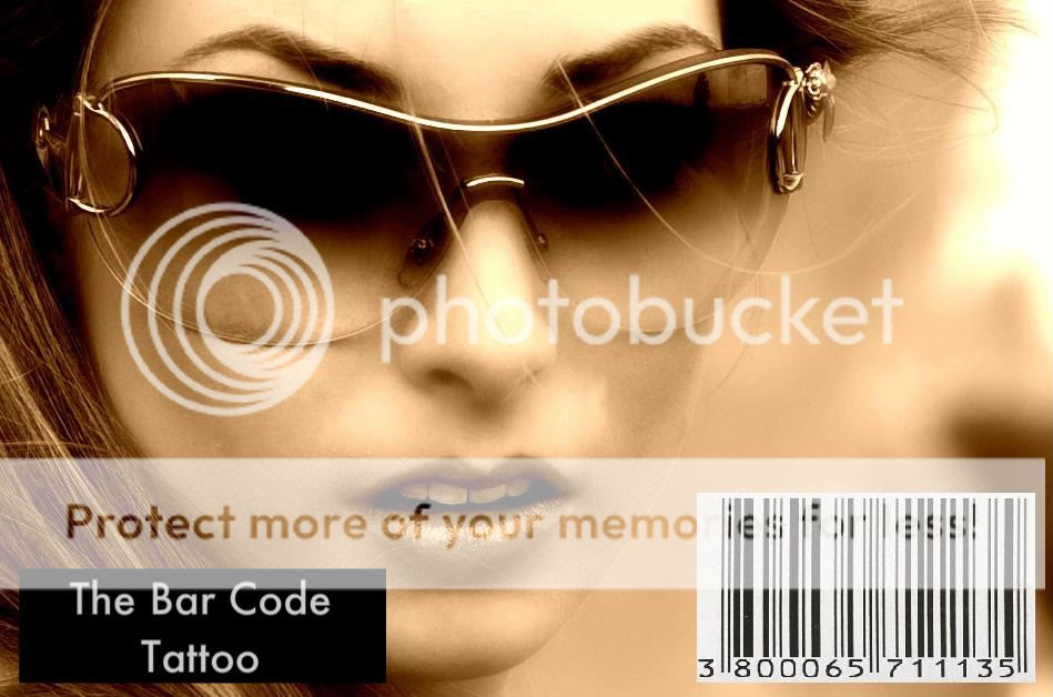 barcode tattoo. arcode tattoo.