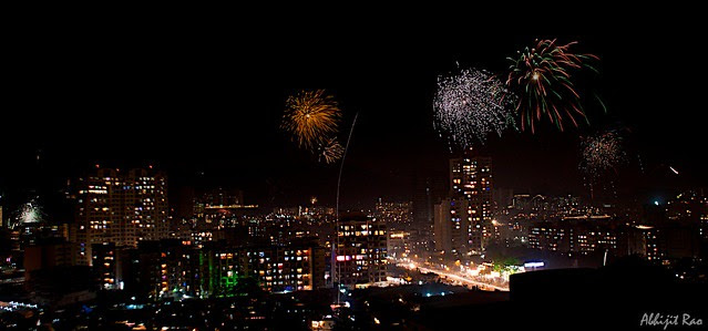 Diwali Lights and Fireworks