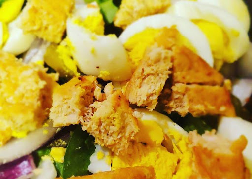 Recipe of Ultimate Salmon Cobb salad