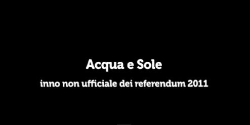 si al referendum 2011. Dire SI per dire NO al