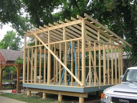 single slope roof shed  modern manshed