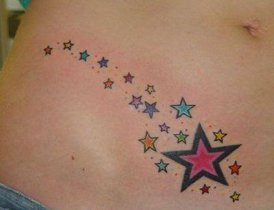 Moon And Star Tattoo Images