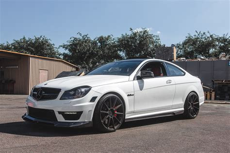 agency power carbon fiber front lip mercedes benz  amg