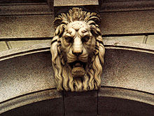 Decorative Lion Head Keystone-image courtesy Wikipedia