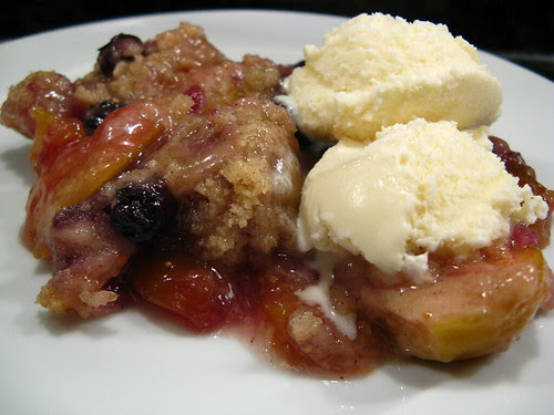 Fig & Blueberry Crisp