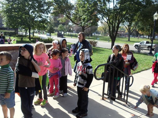 1st Grade career Day visits, 10 October 2013