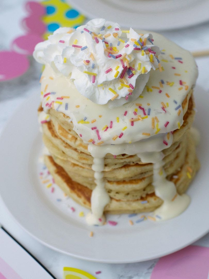 Vanilla Funfetti Pancakes