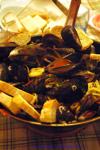 Spaghetti con le cozze
