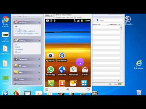 التحكم بالهاتف عبر الكمبيوتر  برنامج يدعم جميع الهواتف حتى القديمة USB WIFI