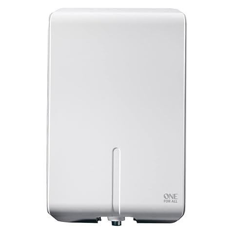 One For All SV 9455-5G Passive DVB-T/T2-Flachantenne Außenbereich Weiß