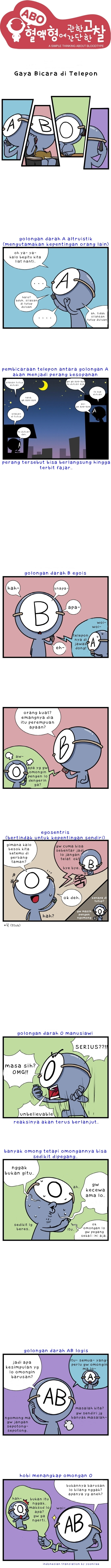 Faktaunik 23 KOMIKSerba Serbi Golongan DarahMasuk Dapet Ngakak