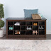 Front Door Bench With Shoe Storage : Here's the front door first impression.