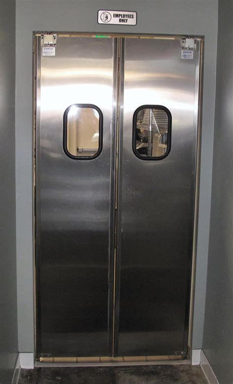 In 1913, english metallurgist harry brearley, working on a project to improve rifle barrels, accidentally di. Restaurant Kitchen Doors In Stock - Swinging Doors For