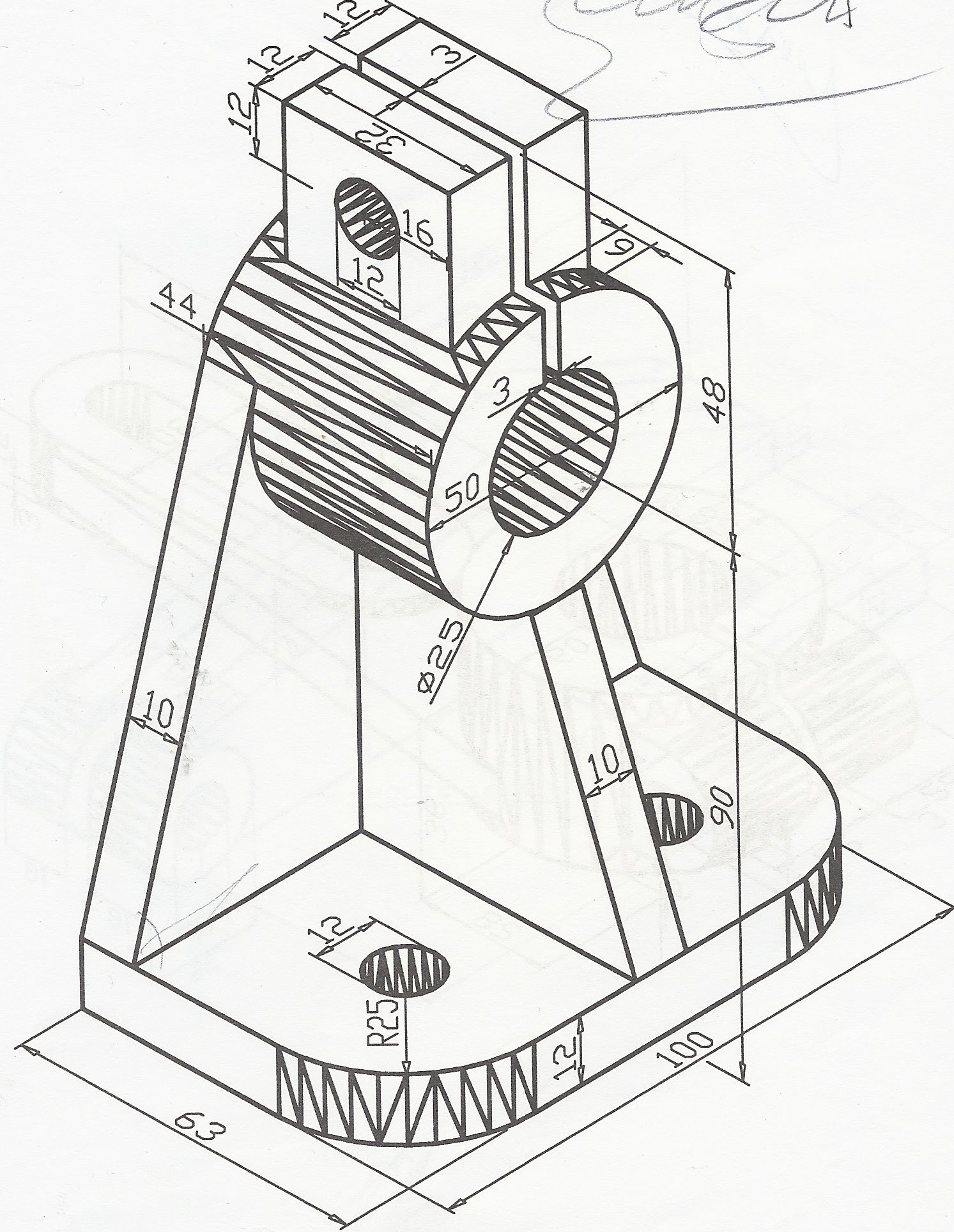 1493x1929 Tutorial 15 3d Engineering Drawing Draw Football Formations