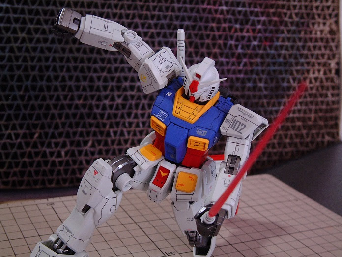 ガンダム大地に立つ の巻 モデラーｋのプラモ製作の日々