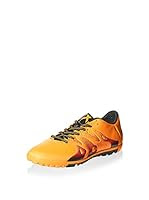 adidas Botas de fútbol X 15.3 TF (Naranja / Negro)