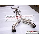 Hks Style 02 03 04 05 06 Nissan 350z Dual Catback Exhaust (2dr Only)