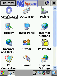 DOT 320 - the first PDA on Windows CE. NET. Part Two DOT 320 - the first PDA on Windows CE. NET. Part Two