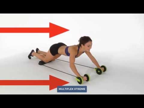 Multiflex Etreme Revoflex Egzersiz Aleti Lastikli Tekerlekli Spor Aleti