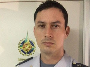 Capitão Michello Bueno, da Polícia Militar do Distrito Federal (Foto: Divulgação)