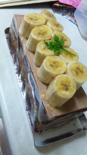 千疋屋のバナナケーキ バナナがなんかもっちりしてる ロールより好 写真共有サイト フォト蔵