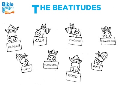 Beatitudes Coloring Pages