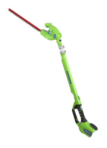 Greenworks Tools 51cm (20'') Taille-haie télescopique sans fil 40V Lithium-Ion