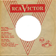 RCA Victor Records - Manufacturer Sleeves