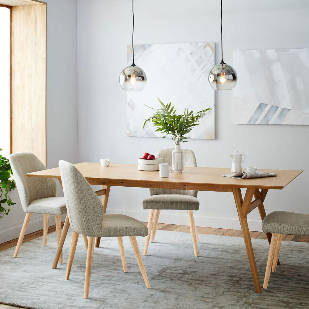 Mid Century Expandable Dining Table Mid Century Expandable Dining Table