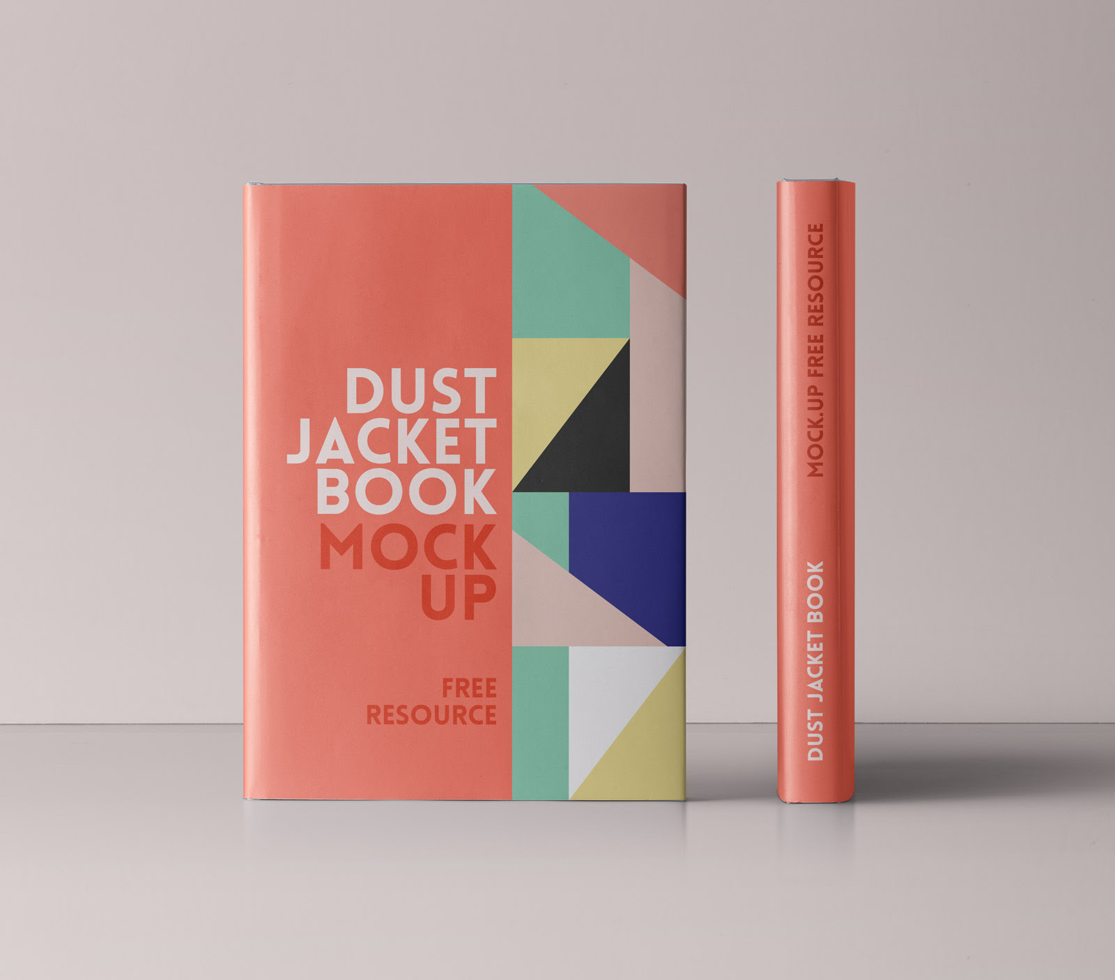 Download Free Title & Spine of Book Mockup PSD - Good Mockups