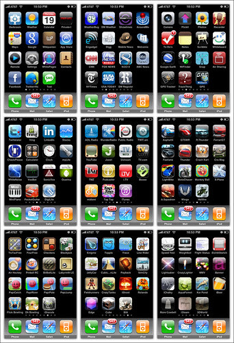 My current Apple iPhone 3G Apps by Danny Engesser